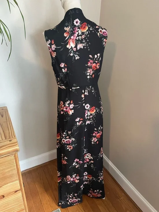 Soprano Floral Maxi Dress Sleeveless - Picture 4 of 6